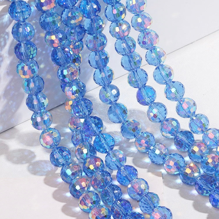 The Crystal Sparkles With Beads