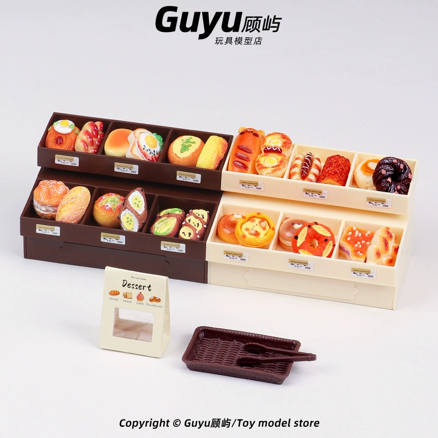 Mini bakery supermarket simulation food play ornament small gift