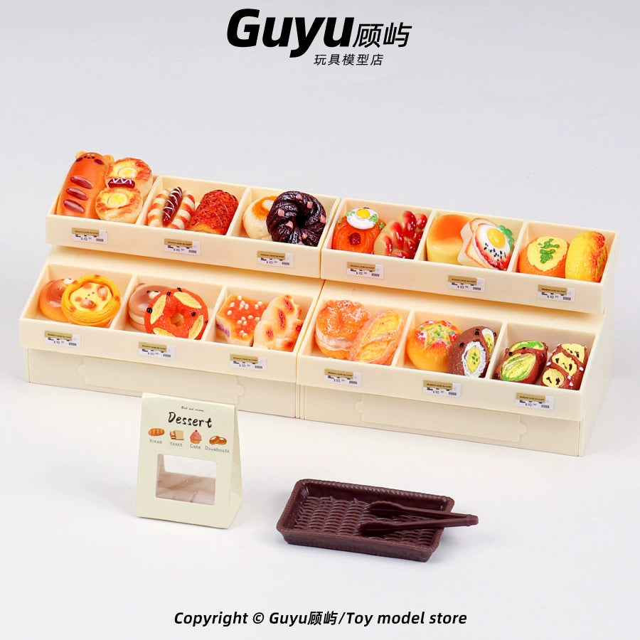 Mini bakery supermarket simulation food play ornament small gift