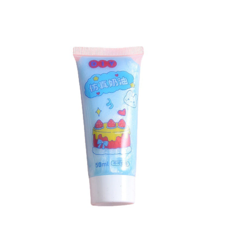 Pearlescent cream glue 50g DIY mobile phone case material glue 50ml
