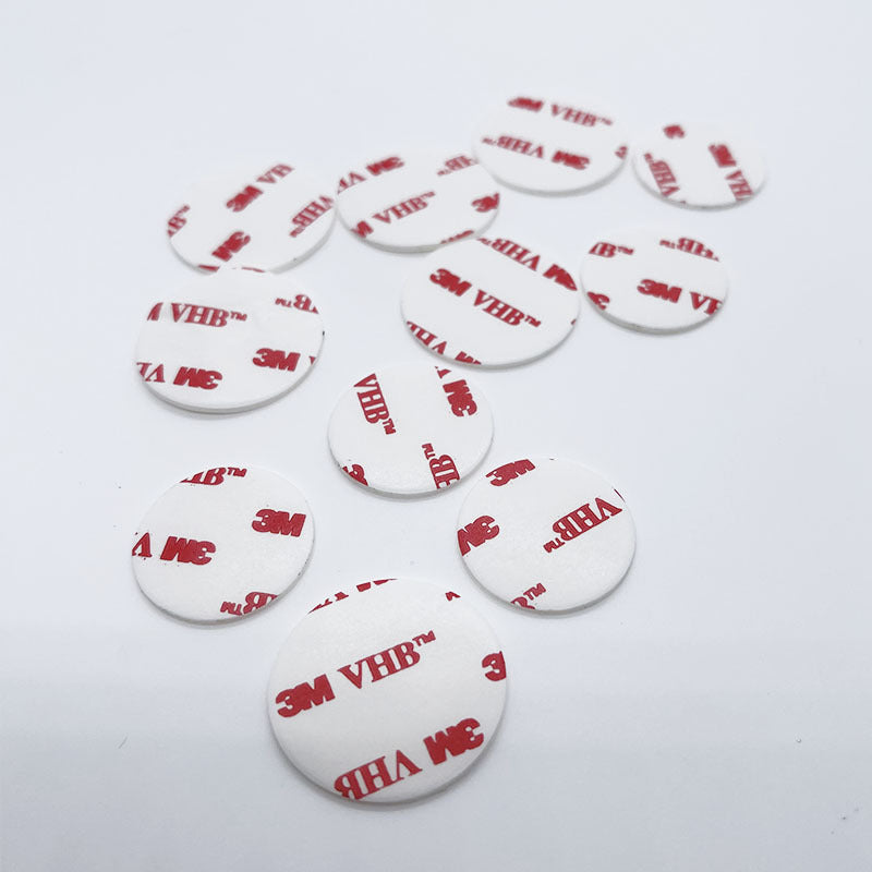 Round double-sided rubber pad car transparent patch