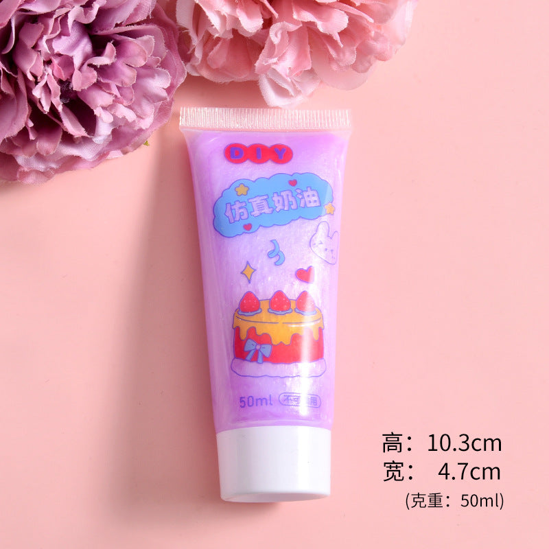 Pearlescent cream glue 50g DIY mobile phone case material glue 50ml