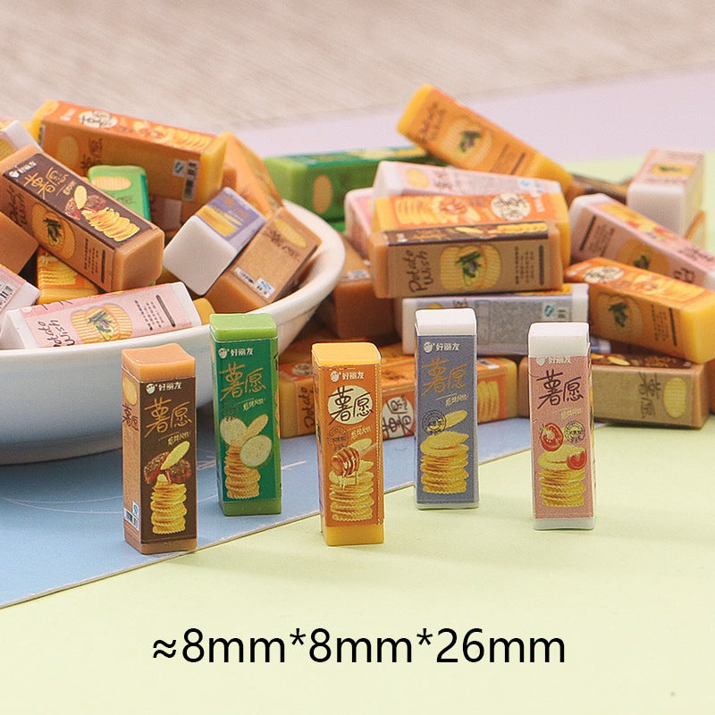 20pcs / Compilations Three-dimensional HEYTEA Portable Cup DIY Small Toy Car Micro Convenience Store