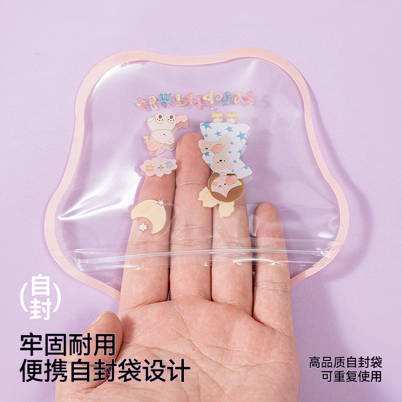 Cute Cartoon Illustration Star Gift Bag Ziplock Bag Gift Packing Bag