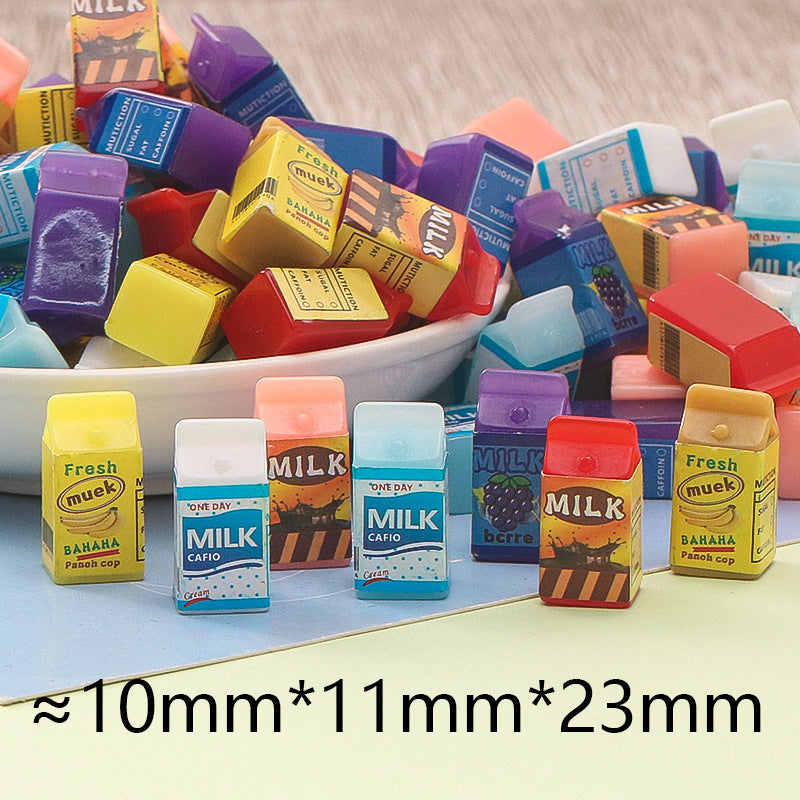 20pcs / Compilations Three-dimensional HEYTEA Portable Cup DIY Small Toy Car Micro Convenience Store