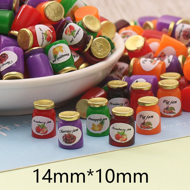 20pcs / Compilations Three-dimensional HEYTEA Portable Cup DIY Small Toy Car Micro Convenience Store