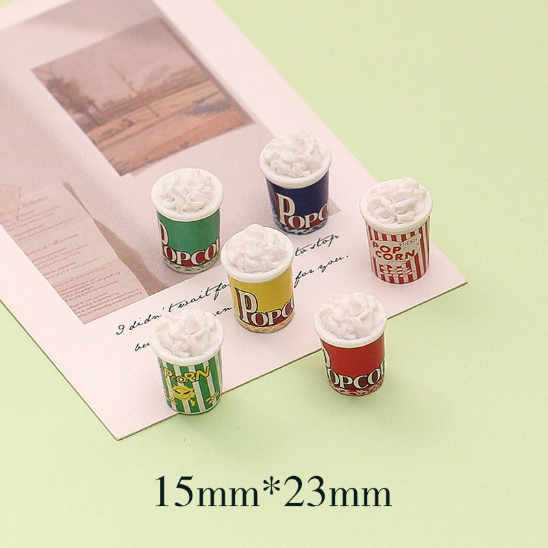 20pcs / Compilations Three-dimensional HEYTEA Portable Cup DIY Small Toy Car Micro Convenience Store