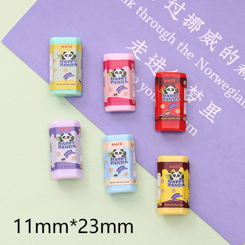 20pcs / Compilations Three-dimensional HEYTEA Portable Cup DIY Small Toy Car Micro Convenience Store