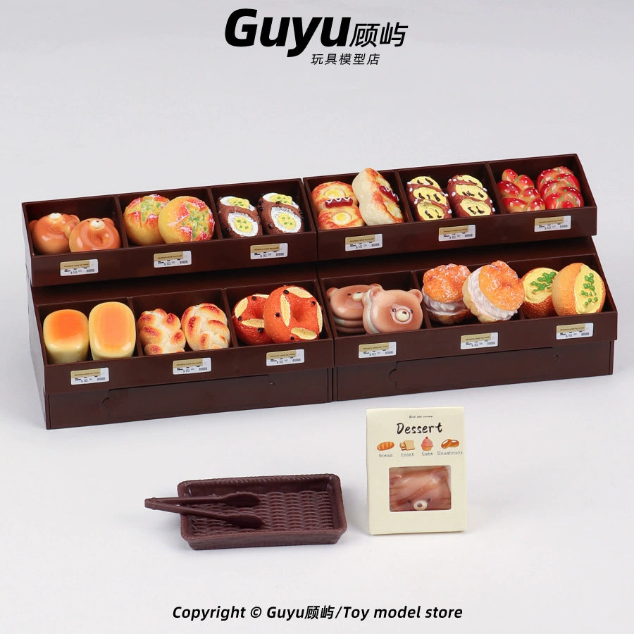 Mini bakery supermarket simulation food play ornament small gift