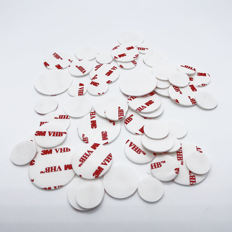 Round double-sided rubber pad car transparent patch