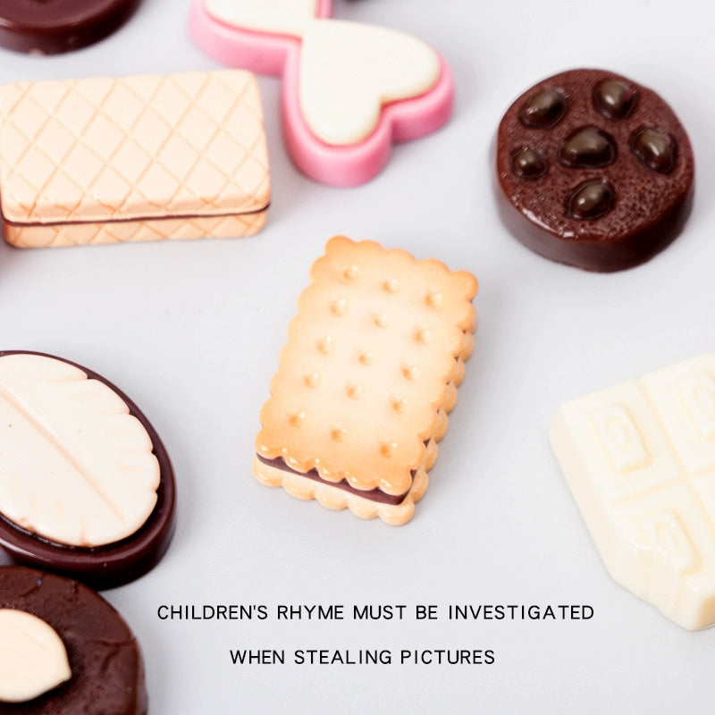 Black and White Chocolate Model Toy House Accessories DIY