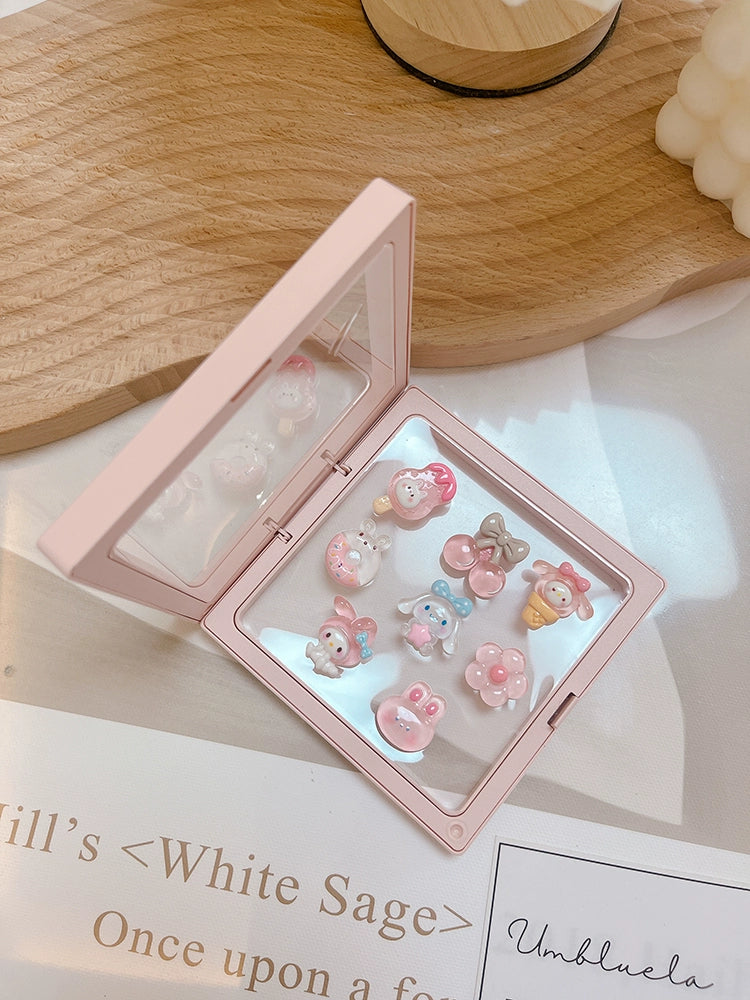 3D Three-dimensional Cartoon Car Interior Decoration, The Back Contains A Non-marking Sticker