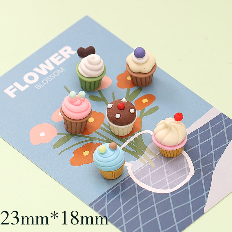 20pcs / Compilations Three-dimensional HEYTEA Portable Cup DIY Small Toy Car Micro Convenience Store