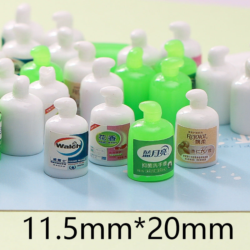 20pcs / Compilations Three-dimensional HEYTEA Portable Cup DIY Small Toy Car Micro Convenience Store