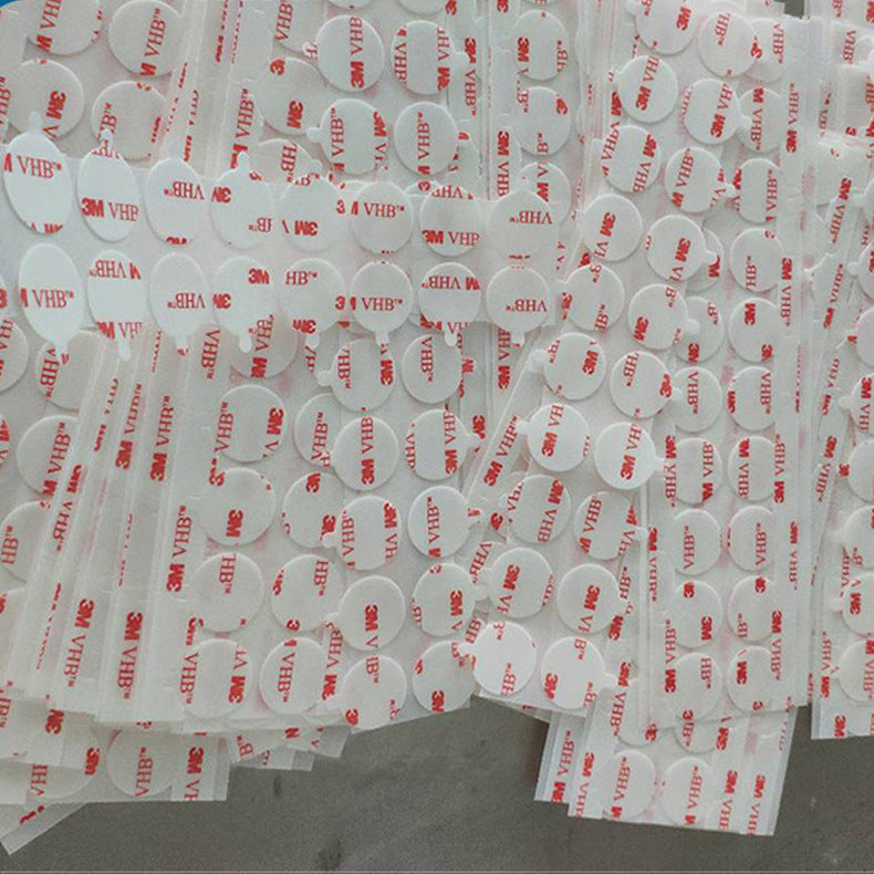 Round double-sided rubber pad car transparent patch