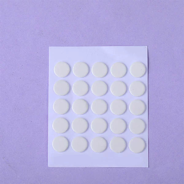Mini Ornament Double-sided Tape, Transparent Non-marking Glue, Car Glue, Diameter 1 Cm