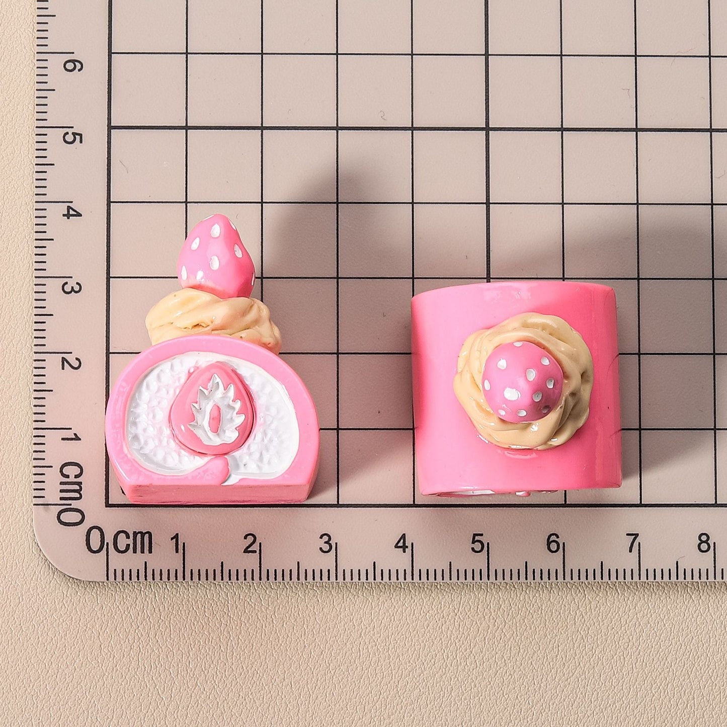 10 PCS Cartoon Resin Charms