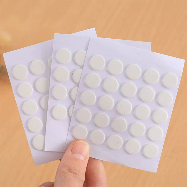 Mini Ornament Double-sided Tape, Transparent Non-marking Glue, Car Glue, Diameter 1 Cm