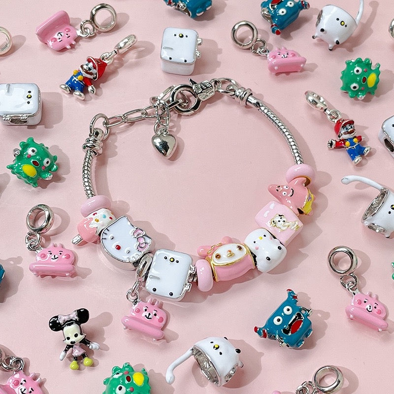 Cartoon Bracelet Beaded