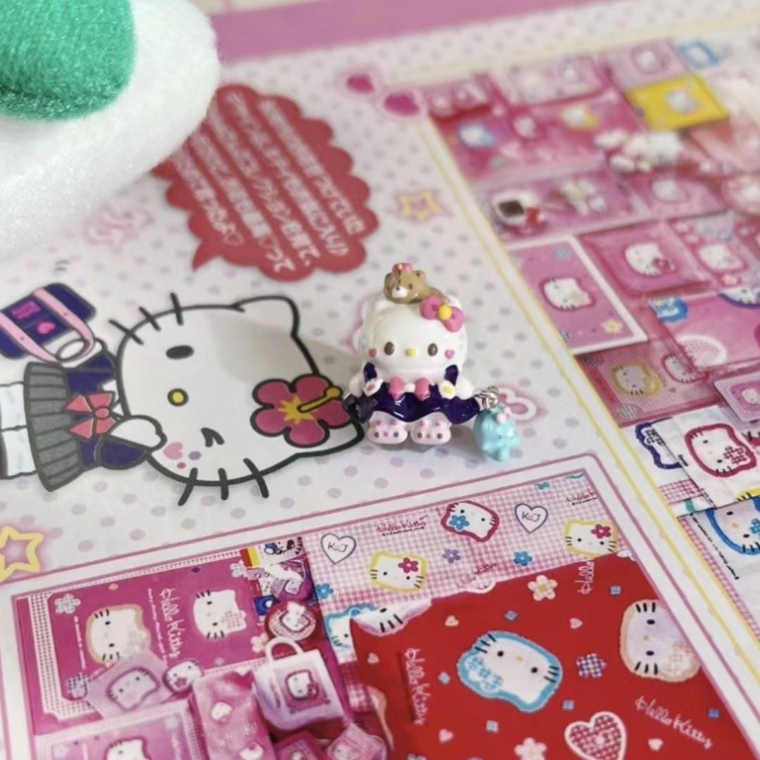 Hello Kitty Bear Alloy Bead