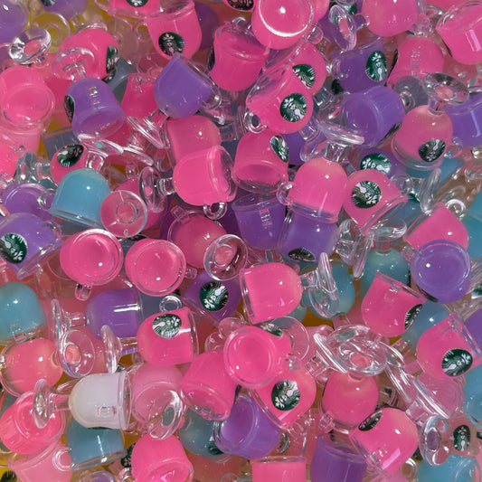30pcs Starbucks luminous cup DIY