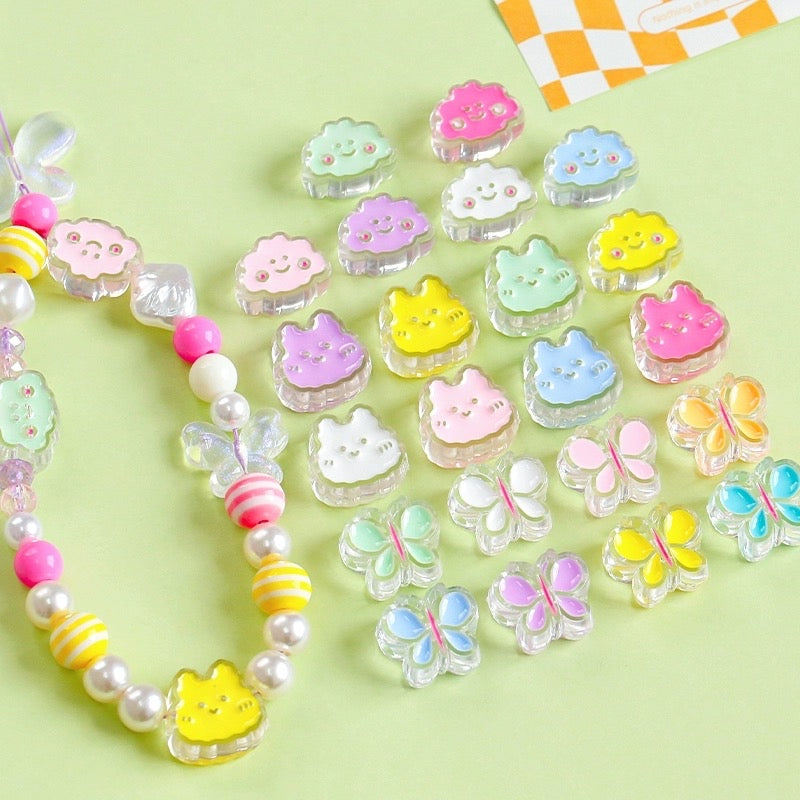 Lovely Cloud Butterfly Rabbit Bead