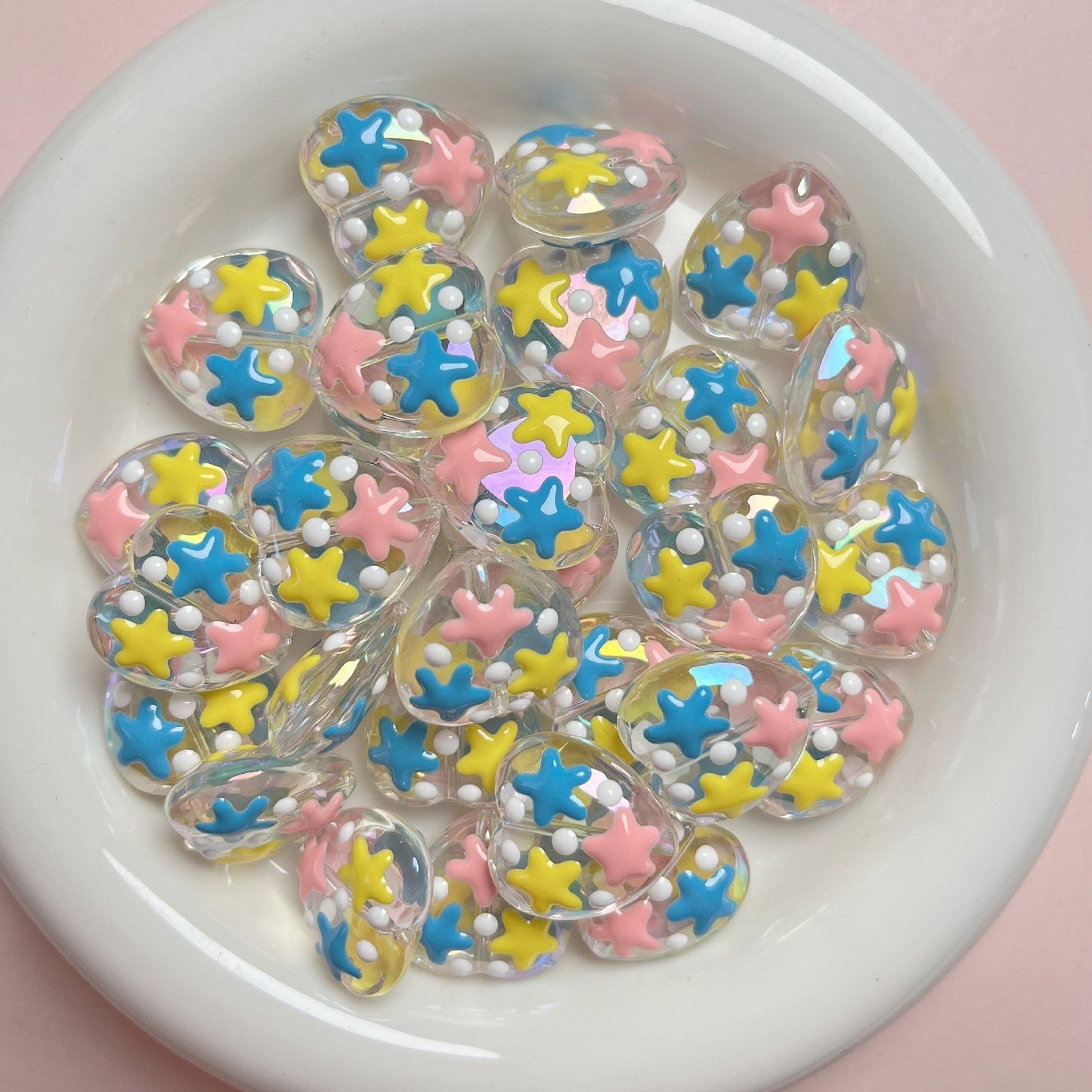 Hand-Painted Love Bead