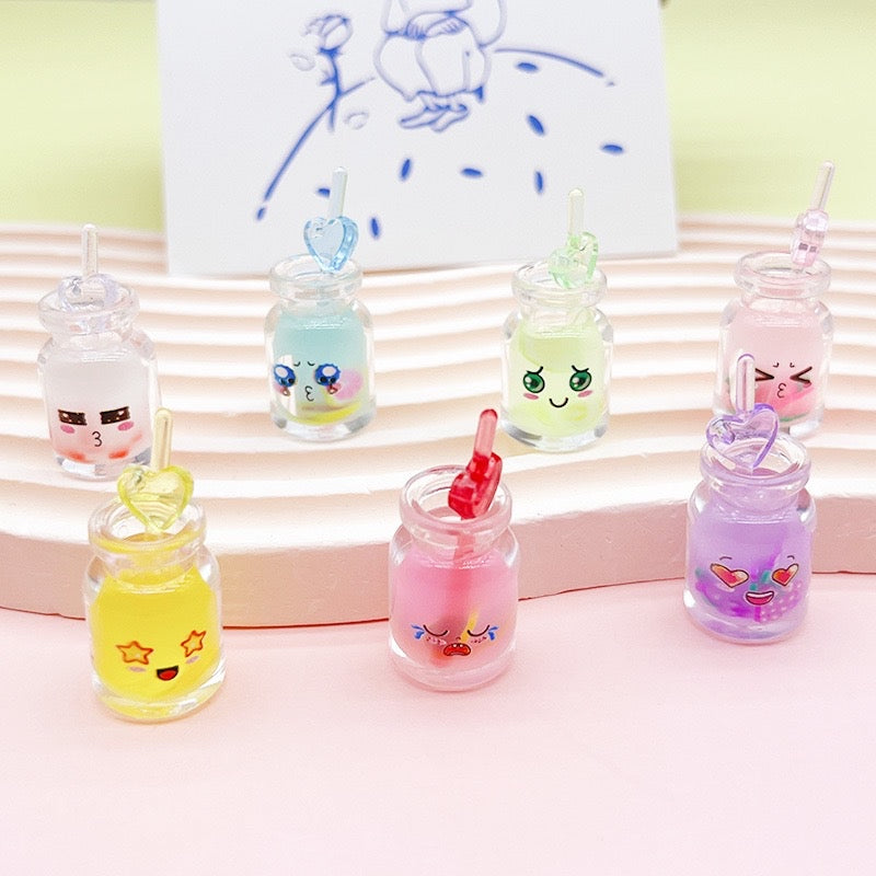 Glow-In-The-Dark Expression Bottle Charm