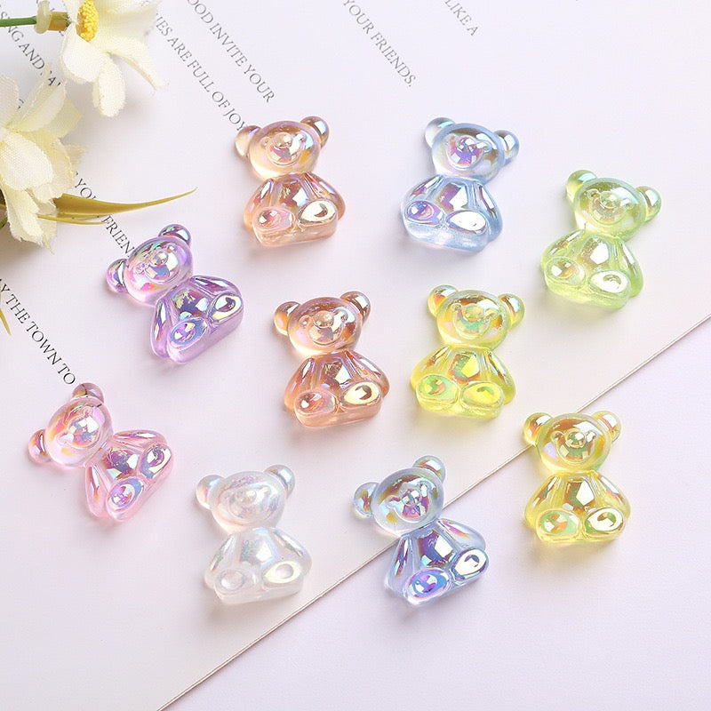 Laser Jelly Bear Charms