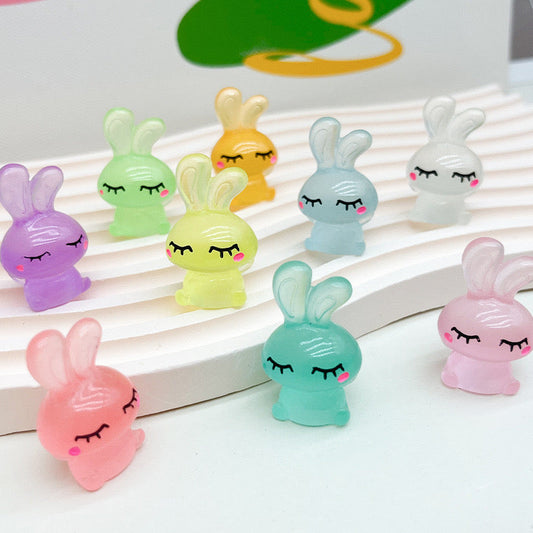 Luminous Cartoon Rabbit Charms