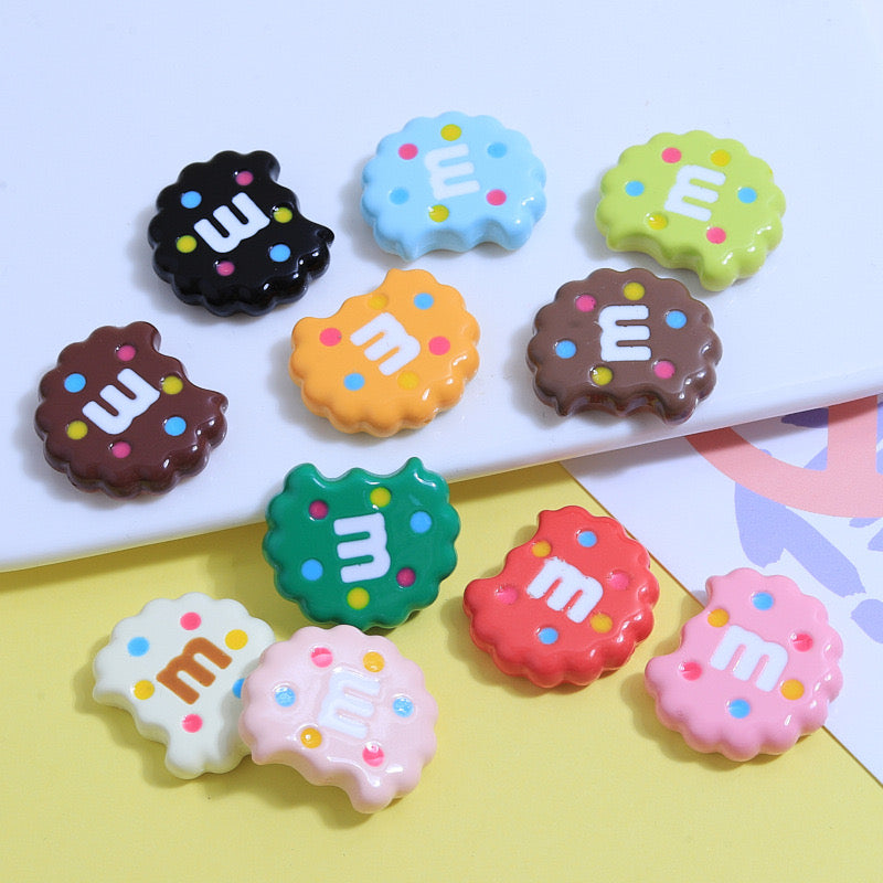 Cute MM Cookie Charms