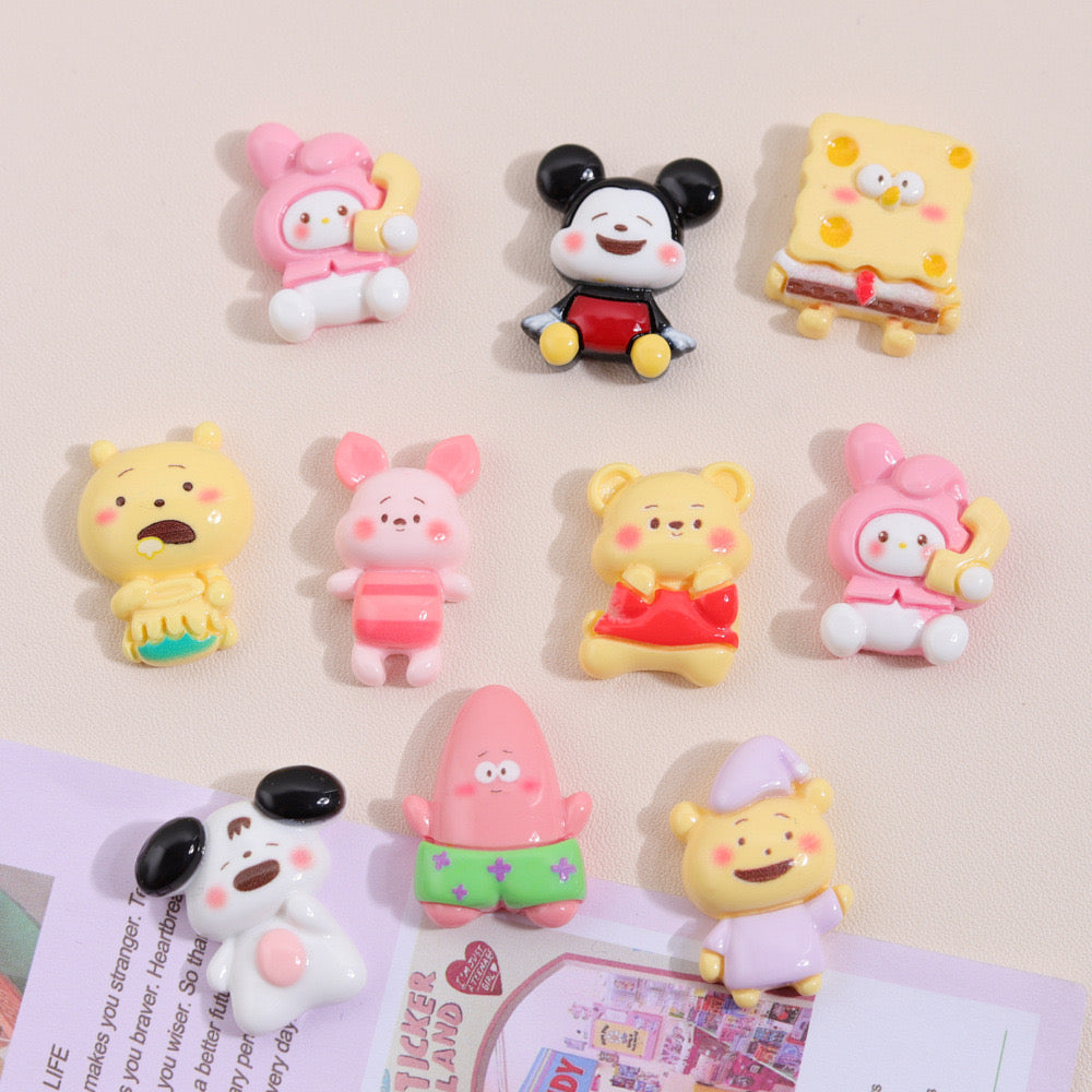 Cute Animal Friends Charms