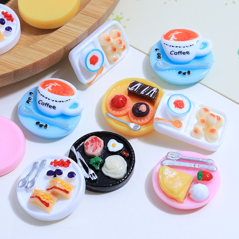 Coffee Dessert Beef Plate Food Charms