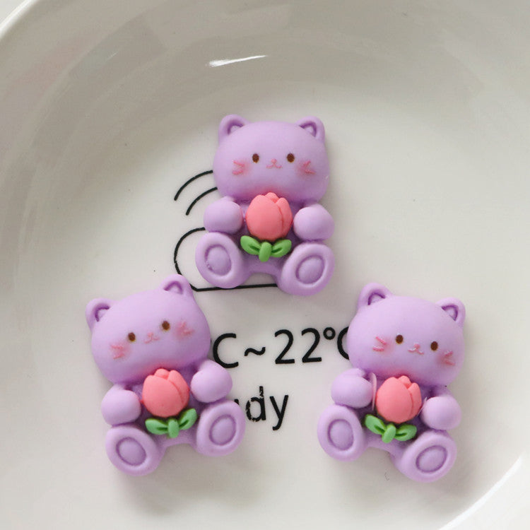 10 PCS Kawaii Miniatures|Resin Charms for DIY Crafts