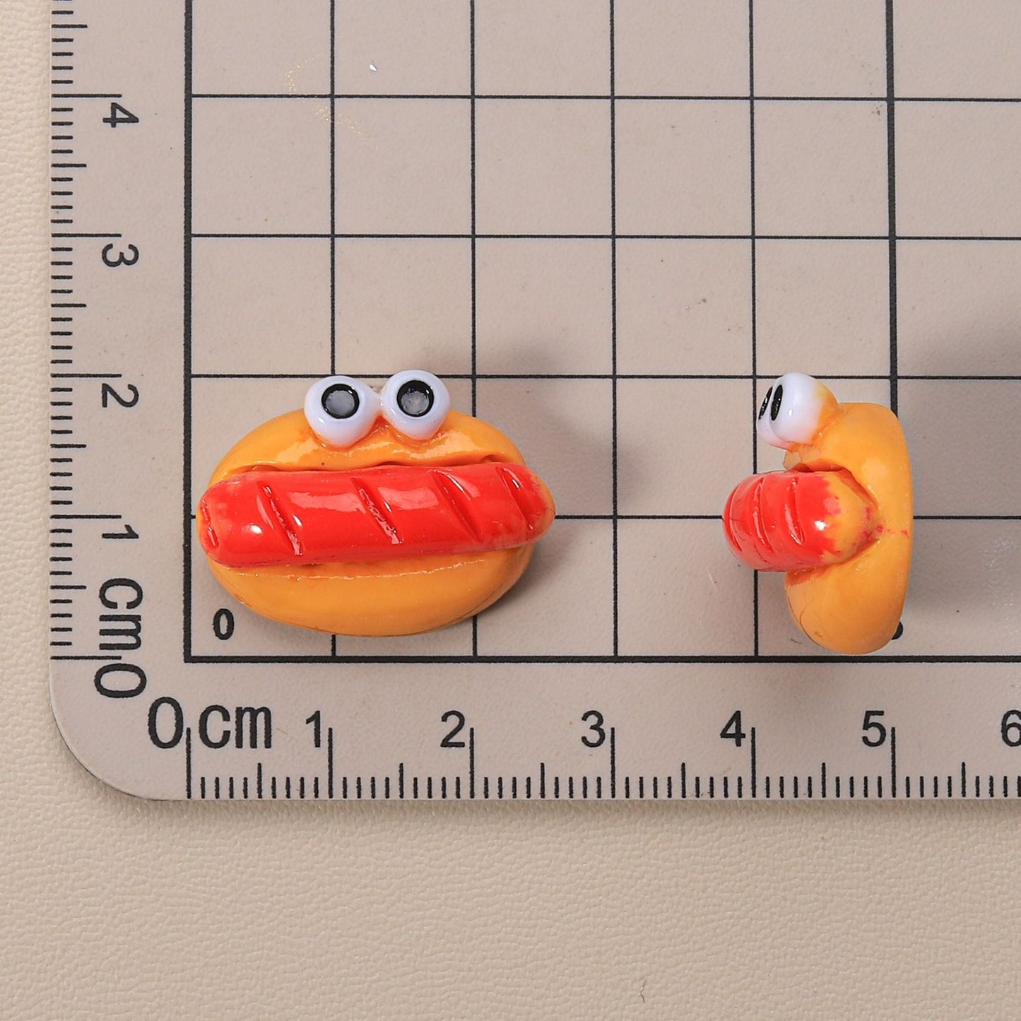 10 PCS Cartoon Resin Charms