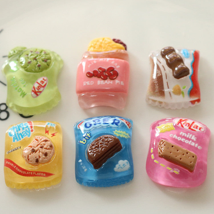 10 PCS Kawaii Miniatures|Resin Charms for DIY Crafts