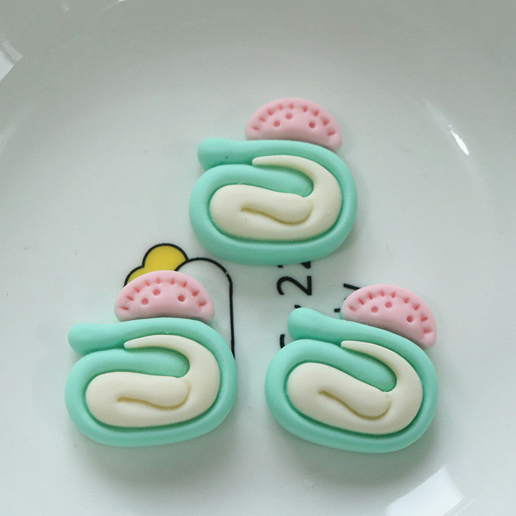 10 PCS Kawaii Miniatures|Resin Charms for DIY Crafts