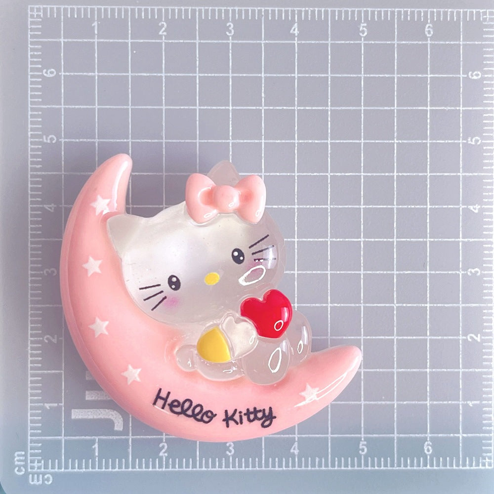 10 PCS Large Cartoon Resin Charms