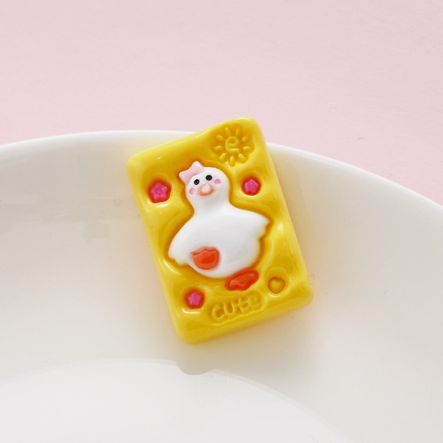 10 PCS Cartoon Resin Charms for DIY Crafts