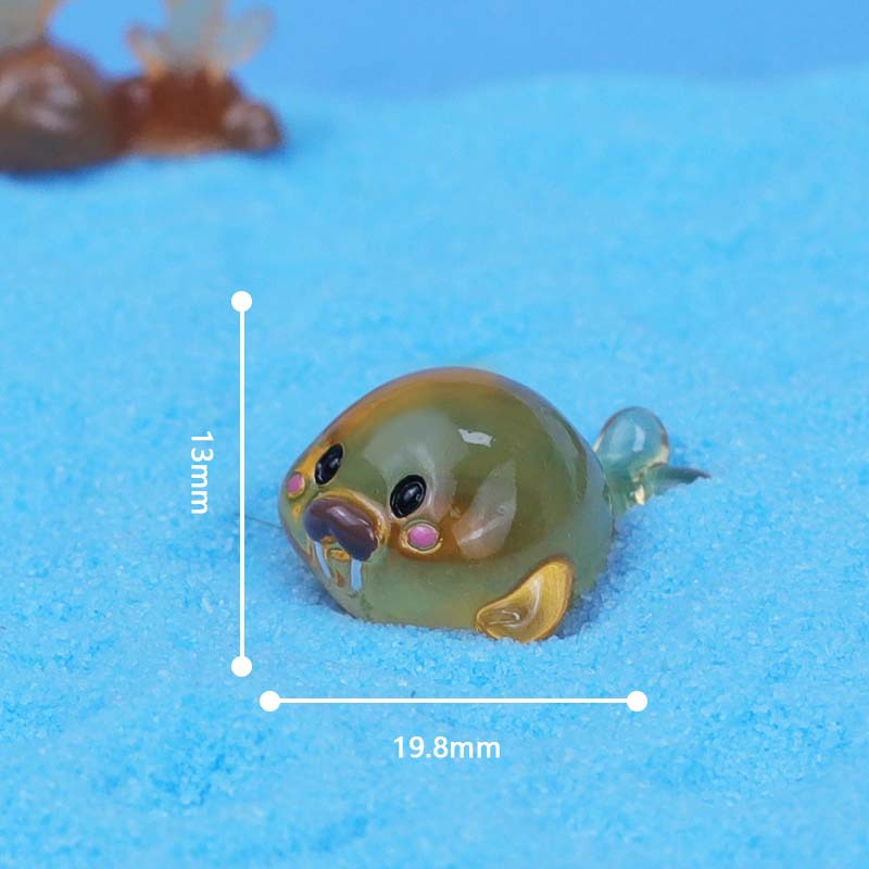 20pcs /Luminous Mini Marine Animal Ornament