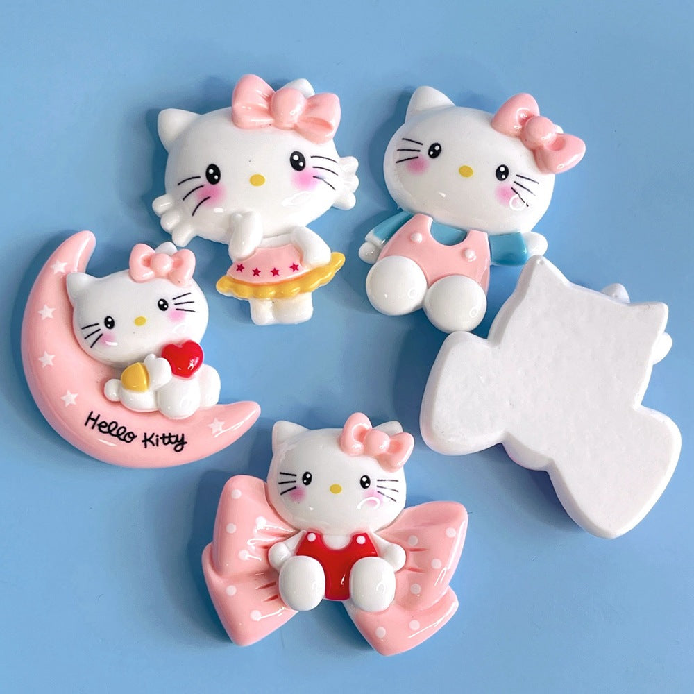 10 PCS Large Cartoon Resin Charms