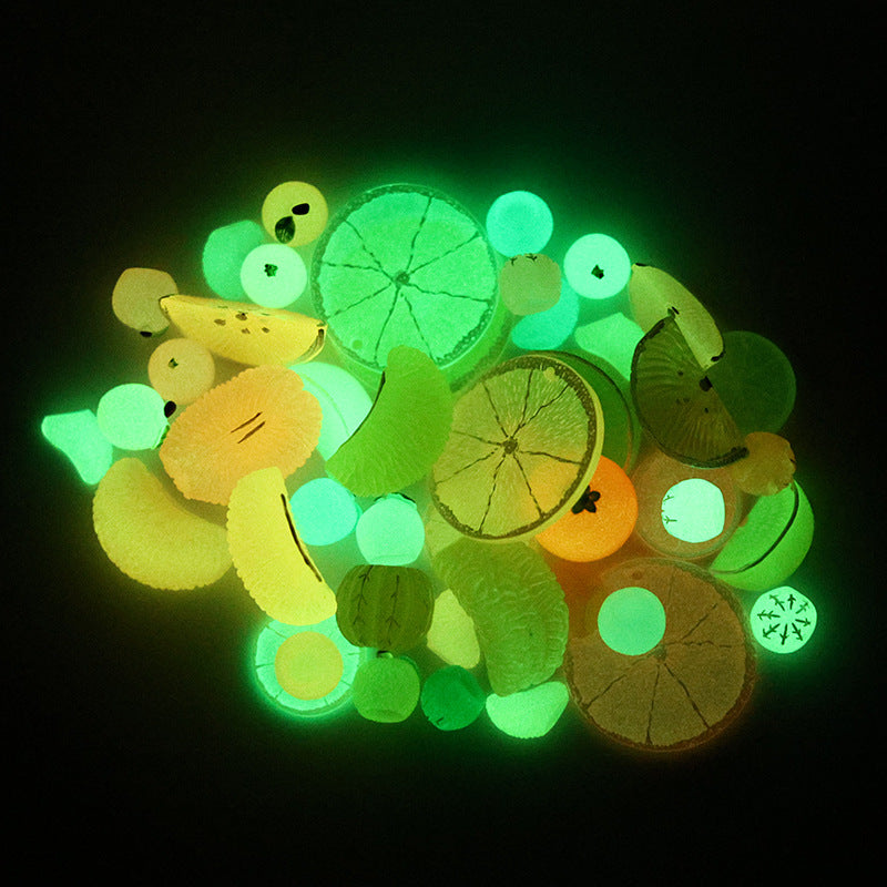 20pcs Luminous fruit diy parts