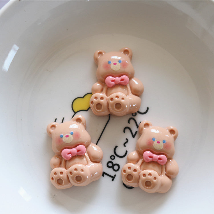 10 PCS Cartoon Resin Charms for DIY Crafts