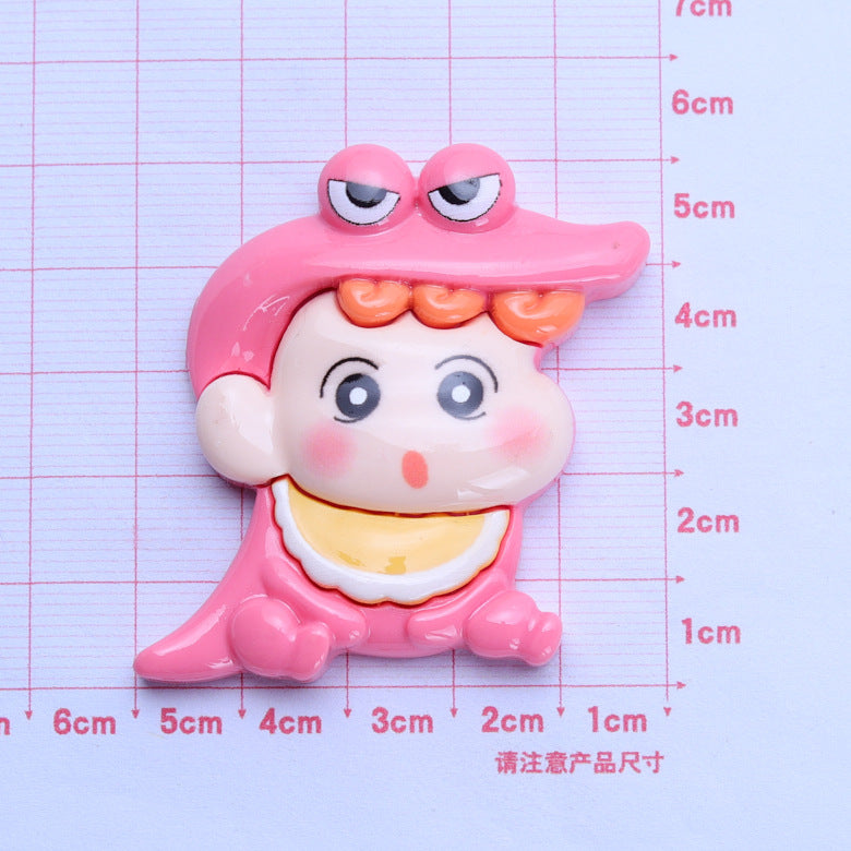 10 PCS Large Cartoon Resin Charms