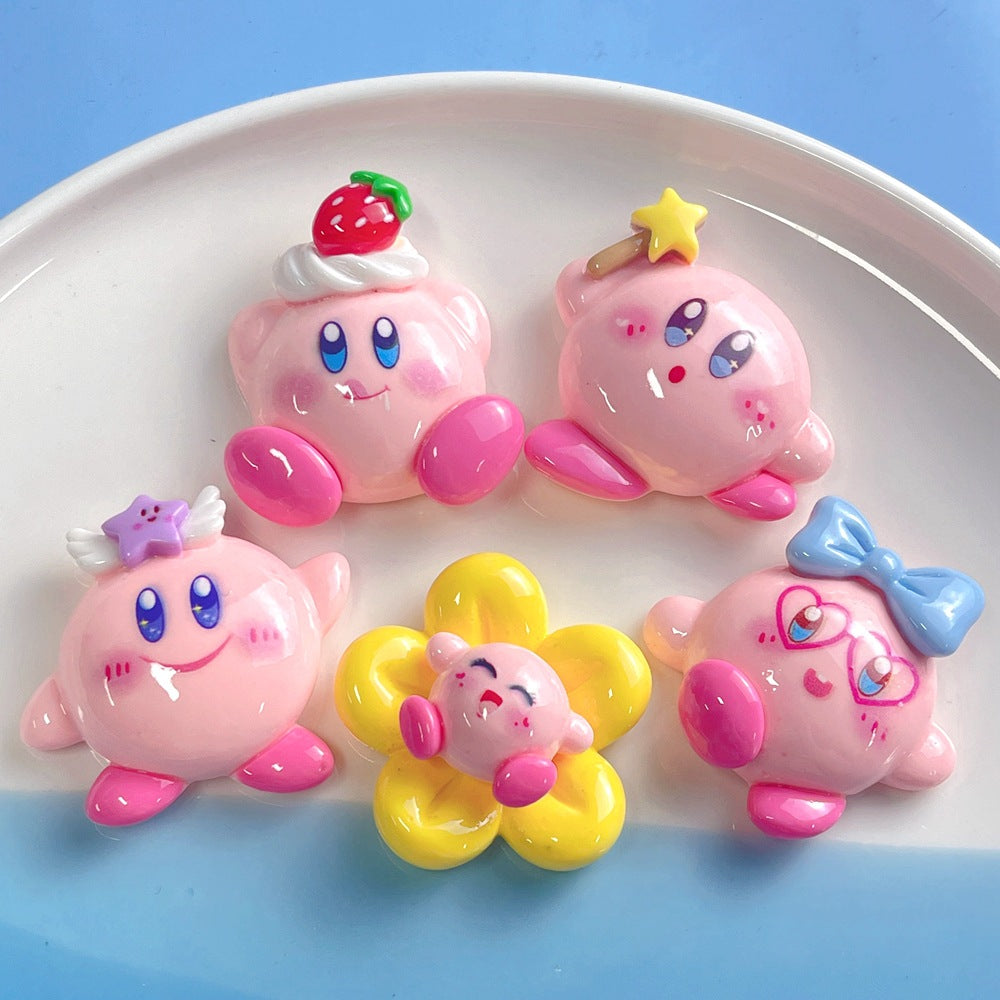 10 PCS Large Cartoon Resin Charms