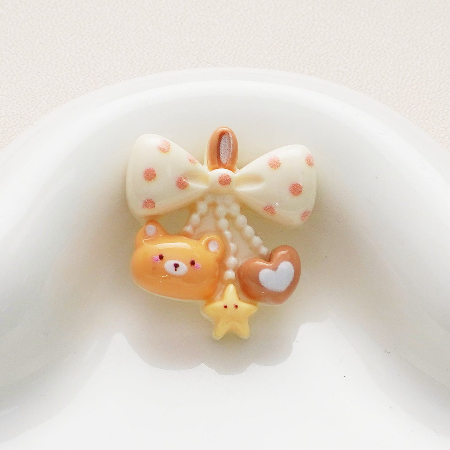 10 PCS Cartoon Resin Charms for DIY Crafts