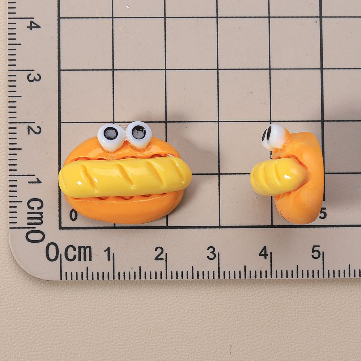 10 PCS Cartoon Resin Charms