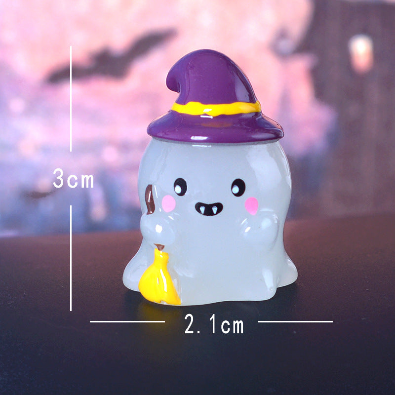 12pcs/New Halloween Luminous Ghost Ornament