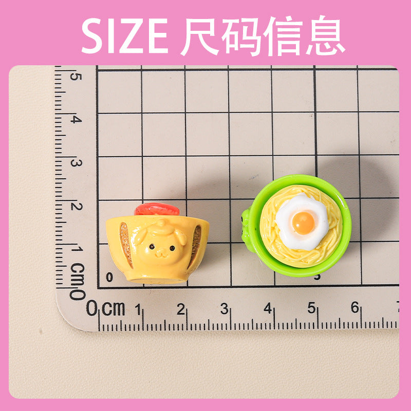 10 PCS Cartoon Resin Charms