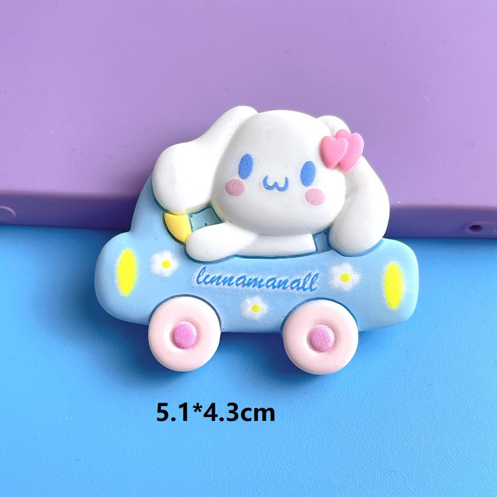 10 PCS Large Cartoon Resin Charms